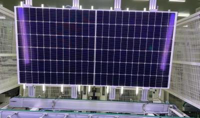 China 9BB Single Crystal Silicon Solar Cells 450W for sale