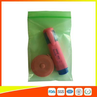 China Plastic PE Packing Ziplock Bags Antistatic , Air Tight Zip Lock Bags Custom Printed for sale