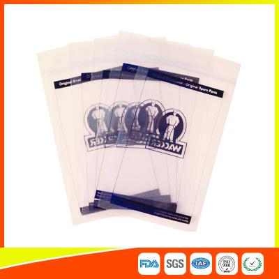 China OEM LDPE Plastic Industrial Ziplock Bags for Packing Original Spare Parts for sale