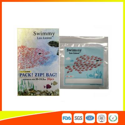 China Costume Ziplock sacos de empacotamento impressos, malotes Resealable coloridos do alimento à venda