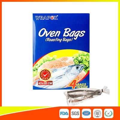 China PET Oven Cooking Bags Heat Resistant For Fish / Meat / Turkey Eco Friendly for sale