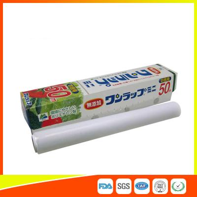 China Soft Food Storage PE Cling Film , Plastic Food Wrap Film For Packing for sale