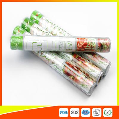 China Food Packing PE Cling Film For Household , Kitchen Plastic Wrapping Film for sale