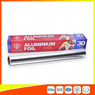 China Customized Kitchen Aluminium Foil Roll Food Grade , Aluminium Wrapping Paper for sale