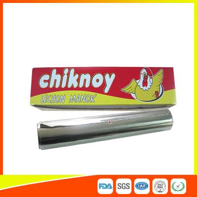 China Rollo amistoso del papel de aluminio de Eco para el acondicionamiento de los alimentos a prueba de calor en venta