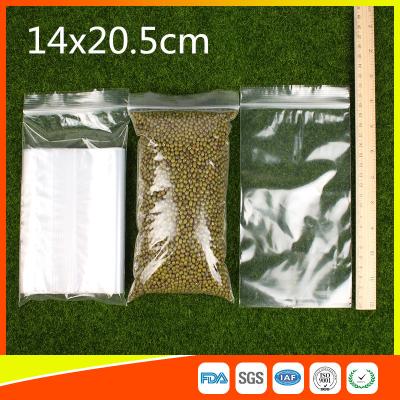 China LDPE Packing Zip Lock Bags Grip Seal Bag  Reclosable Bag For Storage for sale