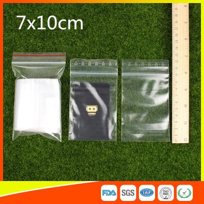 China Small Resealable Plastic Bags / Small Zipper Pouch / Small Zipper Bags for sale