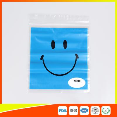 China Reclosable custom printed plastic bags Transparent  for Grocery for sale