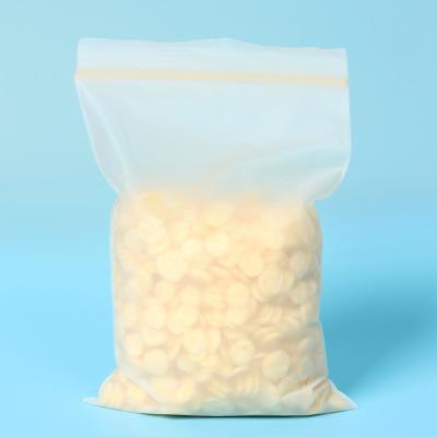 China Compostable Corn Starch Biodegradable Ziplock Bags / Zip Lock Plastic Bags for sale