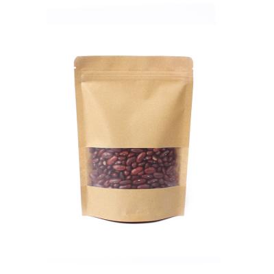 中国 注文のResealableクラフト紙のコーヒー包装袋のジップ ロック式の食糧袋の袋 販売のため