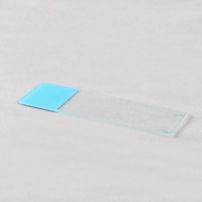 China Blue 45 Corner Beveled Edges Microscope Slides Cover Slips for sale