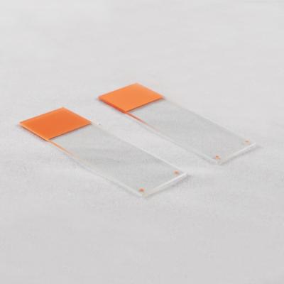 China ISO CE FDS Prepared Orange Microscope Slides Cover Slips for sale