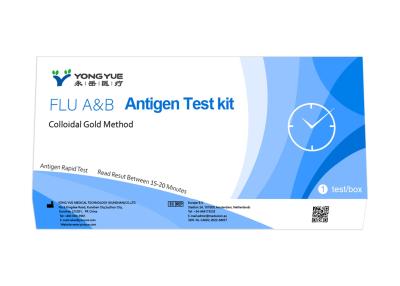 China Rapid Test Kit Antigen Rapid Self Test Influenza Antigen Flu A B Rapid Test for sale