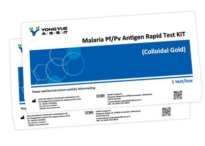 Китай Быстрая диагностическая прокладка теста малярии 15 до 20 минут продается