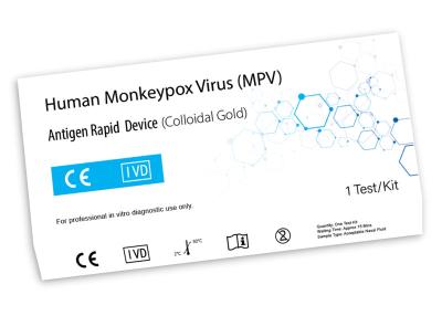 China Kit de teste de varíola macaco de alta qualidade teste rápido de detecção rápida de vírus de varíola macaco kit de teste de antígeno à venda