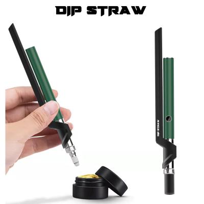 China Portable Silicone Vapor Straw Instant Concentrate Dip For 510 Thread Vape Pen for sale
