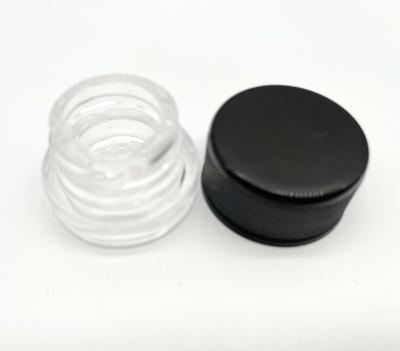 China 7g 9g 10g Smoking Accessories Childproof Safe Screw Top Lid For Hemp / Wax Container for sale