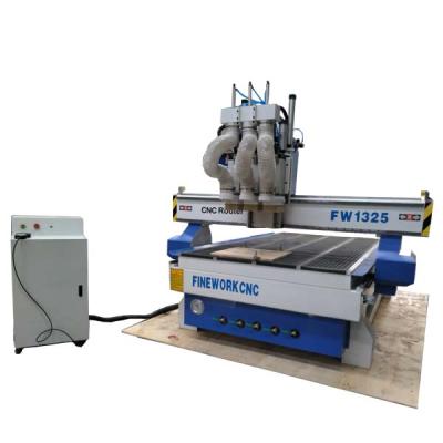 China Building Material Shops 3D Engraving Machine Multi-spindle CNC Wood Carving Biaxial Separated Router for sale