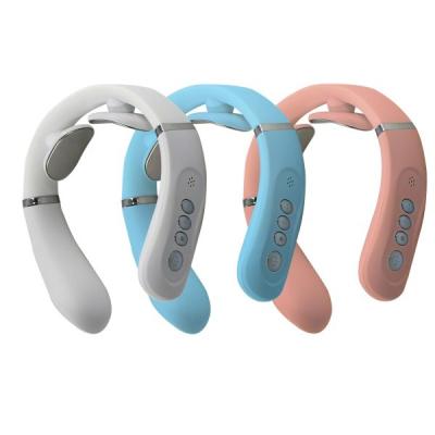 China Cordless Rechargeable Neck Massager Electric Wireless Neck Warmer Massager for sale