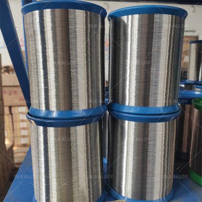 China DLX High Purity Ni Electrode Wire 0.05-0.5mm Silver ASTM 99.99% Pure Nickel Wire for sale