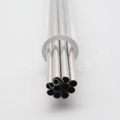 China DLX Tubo de platino de rodio PtRh10 platino 90% rodio 10% para la producción de termopares y equipos de laboratorio en venta