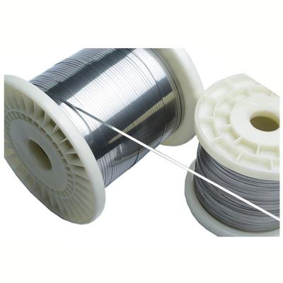 China Fan Heaters Ni30Cr20 Bright Resistance Wire 0.03mm Ni Cr Steel for sale
