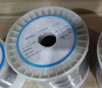 China Heating Element Nichrome RESISTOHM 60 NiCr Alloy Wire For Sale for sale