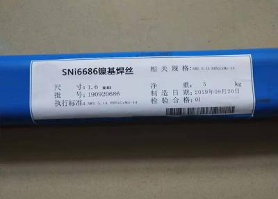China Ni Mo Cr Fe W Nickel Based Welding Rod Corrosion Resistant for sale