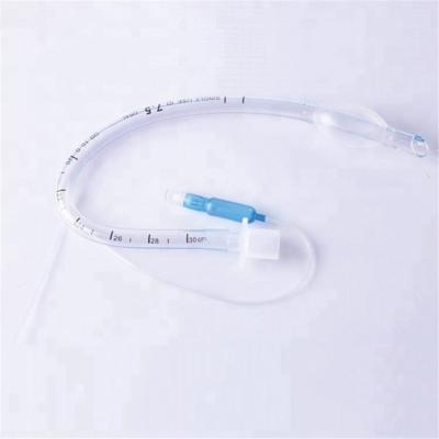 China tubo endotraqueal oral esposado 2.0 - 10.0 tubo de incubación endotraqueal anestésico en venta