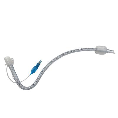 China Medical PVC Reinforced Endotracheal Tube Cuffed ETT With High Volume Cuff for sale