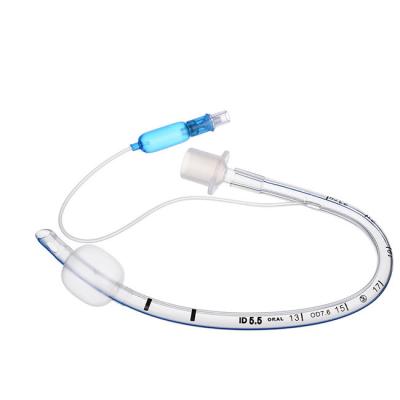 China High Volume Low Pressure Cuffed Uncuffed Endotracheal Tube With Cuff ETT for sale