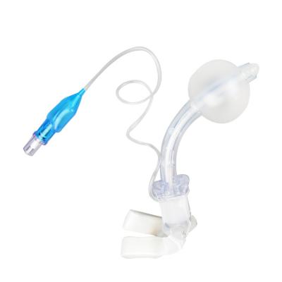 China 3.0-10.0mm PVC Et Cuffed Uncuffed Tracheostomy Tube Kink Resistant for sale