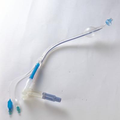China Eenmalige dubbele lumen endobronchiale buis voor thoracale chirurgie Te koop