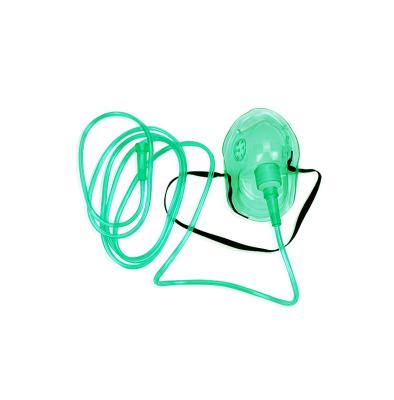 中国 ORCL-OM 再呼吸しない酸素マスク 管付きの使い捨てPVC酸素マスク 販売のため
