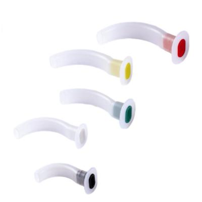 China Vía respiratoria orofaríngea codificada por color / Vía respiratoria de patrón médico de Guedel en venta