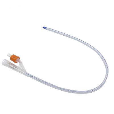 China Hospital / Homecare Silicone Foley Catheter 2 Way Disposable Drainage Catheter for sale
