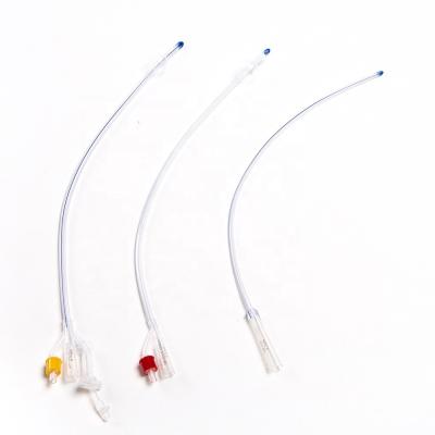 China Transparent 2 Way Silicone Foley Catheter / Medical Silicone Balloon Catheter for sale