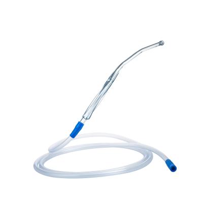 China PVC 180cm / 360cm Suction Catheter Tube / Suction Connecting Tube With Yankauer Handle for sale