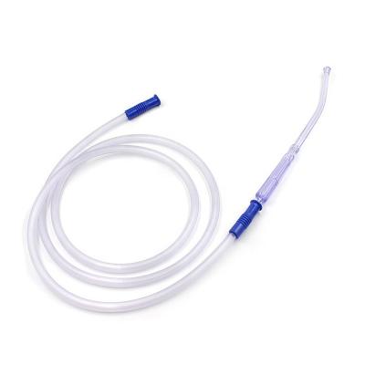 China 180cm 360cm Disposable Suction Catheter / PVC Suction Catheter With Yankauer Handle for sale