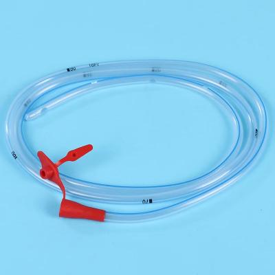 China 125cm Silicone Nasogastric Tube Medical PVC Feeding Stomach Tube for sale