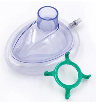 China Hospital Disposable Air Cushion Mask , Inflatable Anesthesia Mask for sale