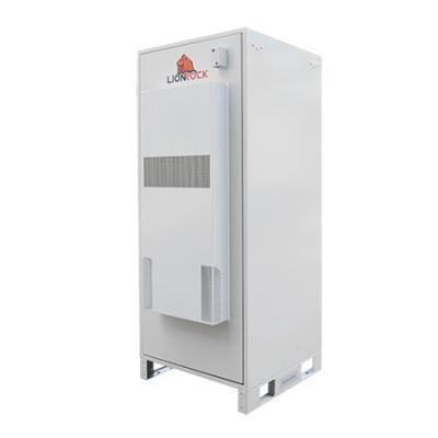 China Anti Theft Energy Storage Cabinet 10U 19 Inch With Heat Exchanger Cooling for sale