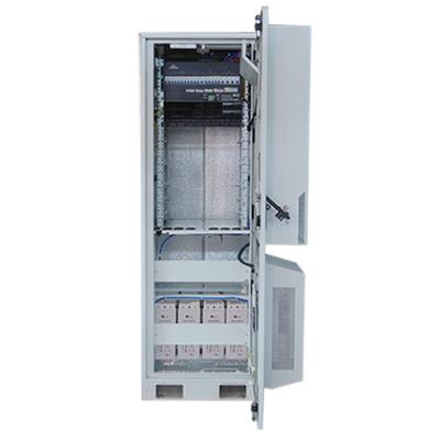 China 12U Energy Cabinet , Outdoor Telecom Equipment Cabinets 200kg Weight IP55 Protection for sale