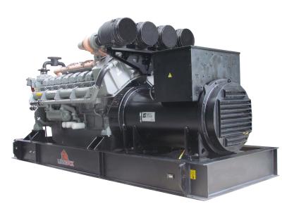 China Perkins diesel 2000 geradores do KVA, gerador de 1600 quilowatts com silenciador industrial à venda