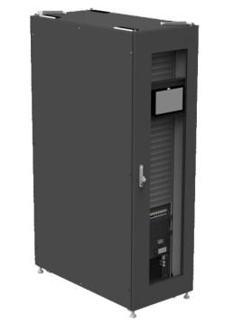 China Cooling 24U Server Cabinet 320kg Weight 605x1200x2000mm Dimension for sale