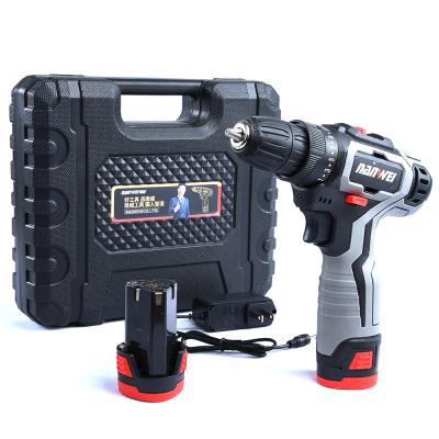 China Household Household Hardware Tools Lithium Battery Impact Drilling Electric Cordless Power Drill for sale
