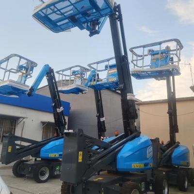 China Electric Curved Arm Aerial Work Platforms Anti Collision for sale