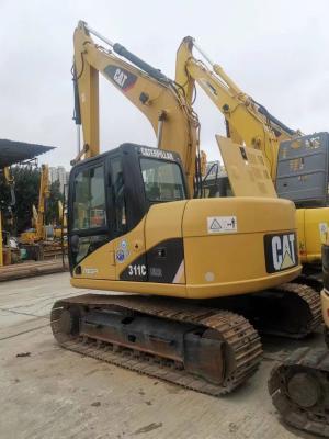 China Excavadora hidráulica de 11 toneladas 311C CAT de rastreo Bajo ruido en venta