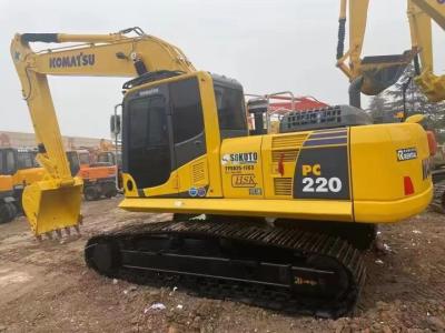 China PC220 Used Komatsu Excavator 23 Tons 1 Cubic Meters For Any Construction Project for sale