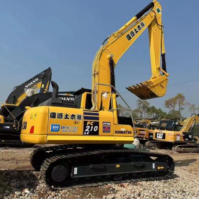 Chine PC210 Excavateur Komatsu d'occasion de 21 tonnes avec moteur SAA6D107E-3 à vendre